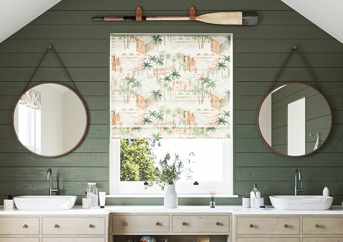 Sunset Boulevard, Glow - Motorised Roman Blind - Image 3